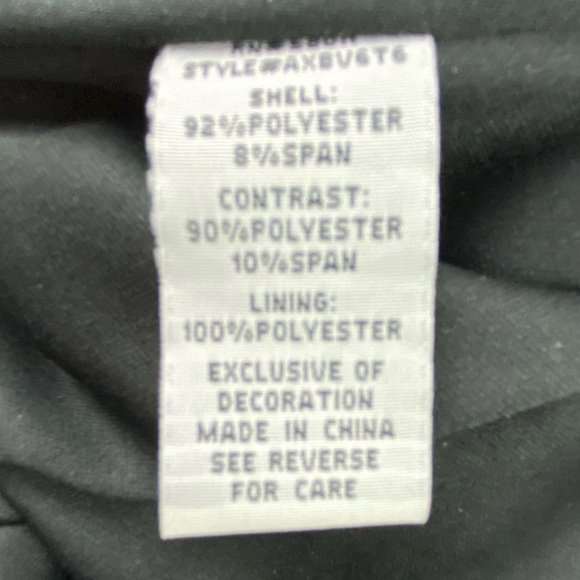 Sangria LBD pearlized embellished black silhouette dress wms size 10 - Picture 6 of 11